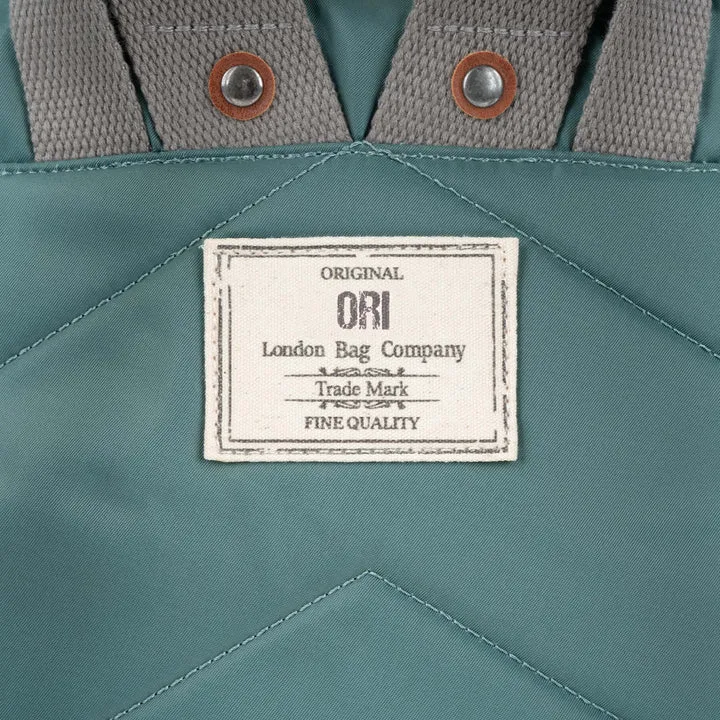 Ori London - Medium Canfield B Backpack, Spearmint Recycled Nylon