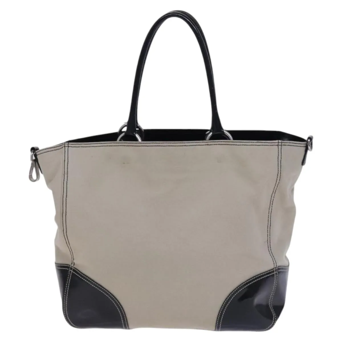 Prada Canvas Tote Bag (Pre-Owned)