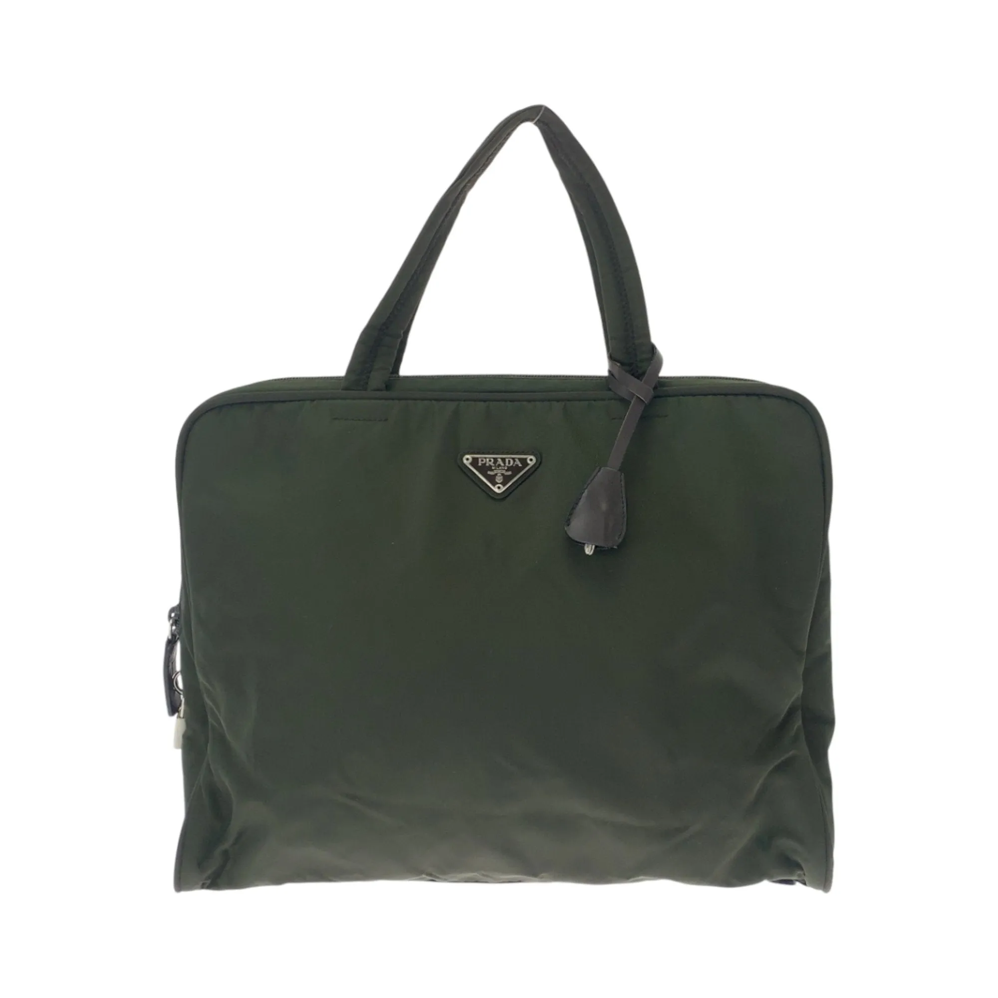 Prada Nylon Handbag Tote Bag (Pre-Owned)