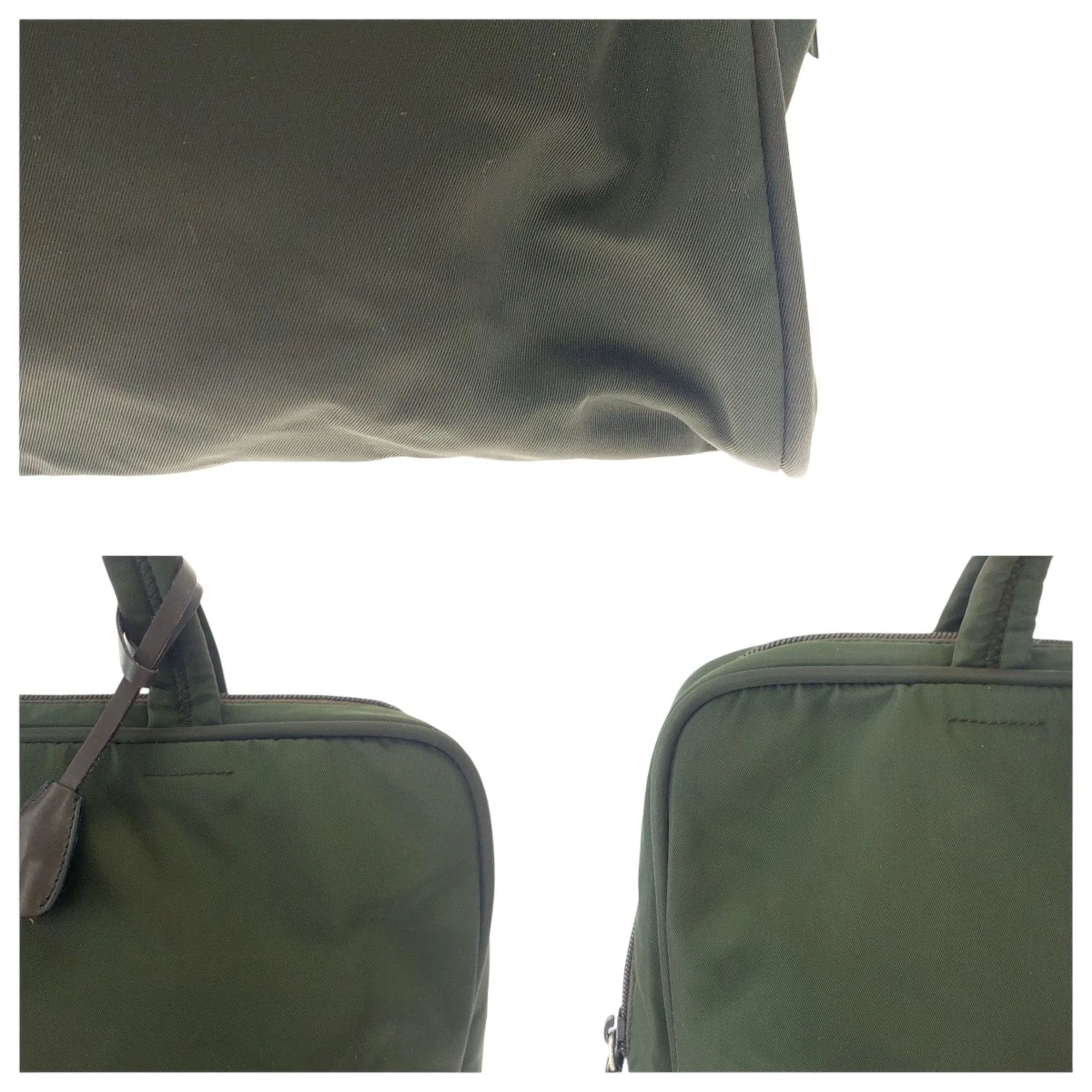 Prada Nylon Handbag Tote Bag (Pre-Owned)