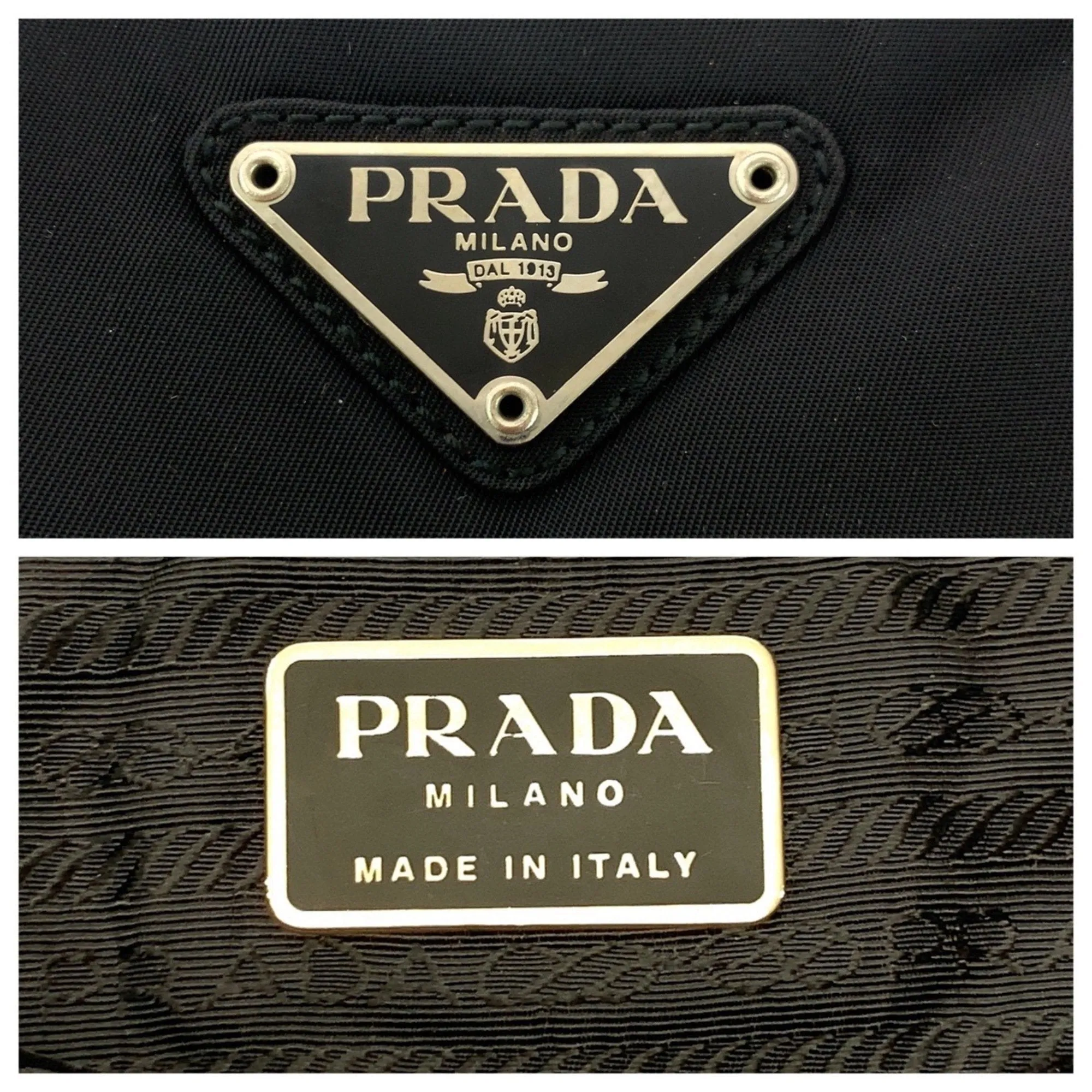 Prada Nylon Shoulder Bag Tote Bag (Pre-Owned)