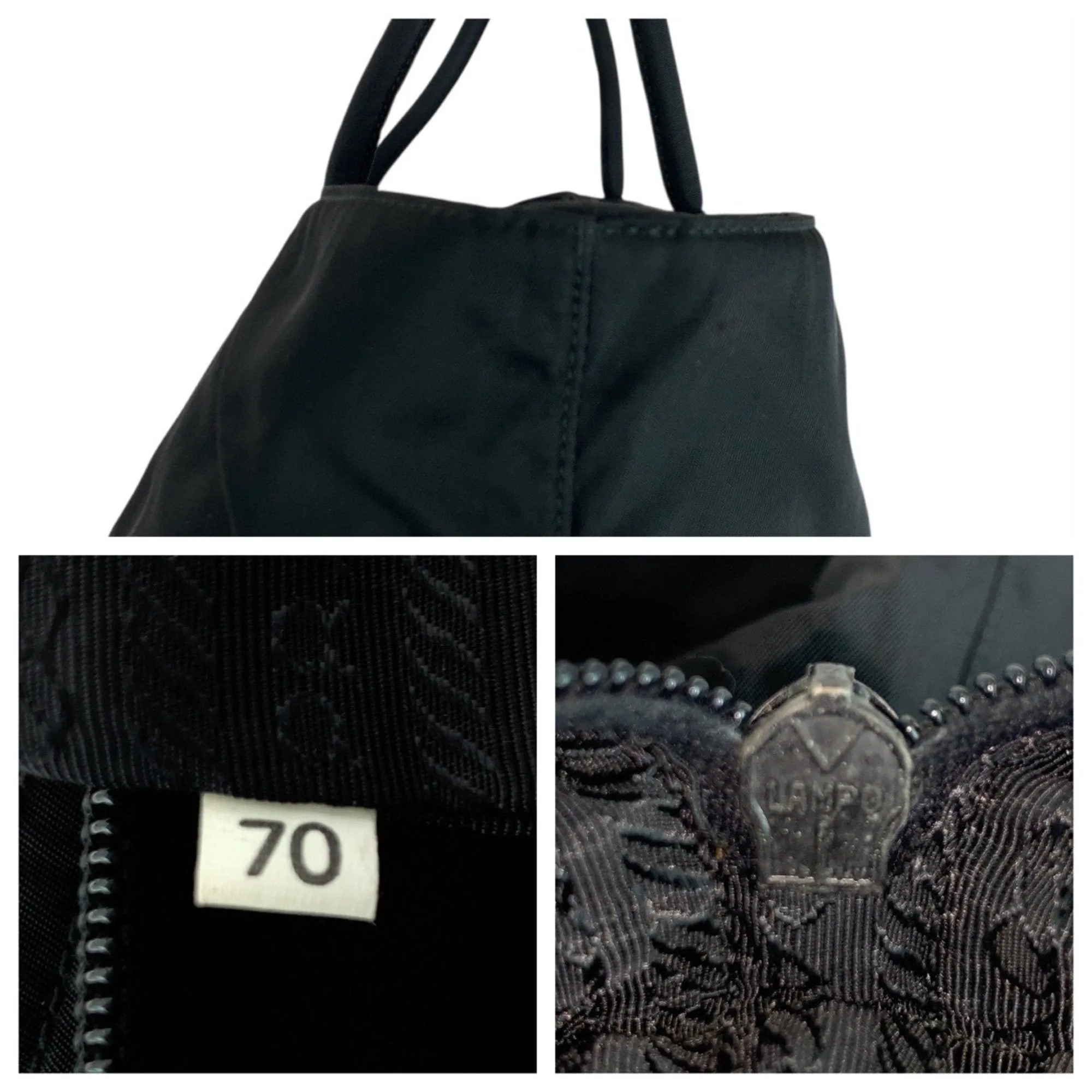Prada Nylon Shoulder Bag Tote Bag (Pre-Owned)