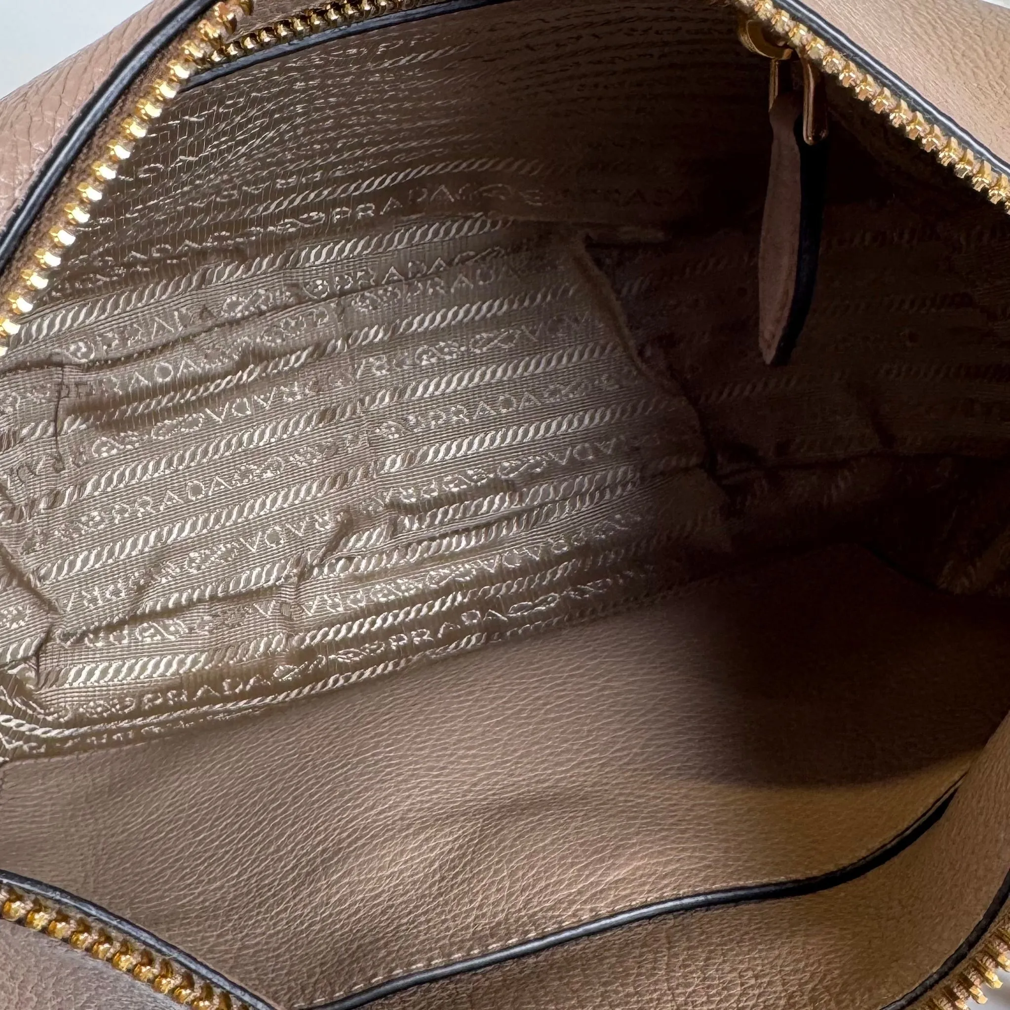 Prada Vitello Phenix Shoulder Bag