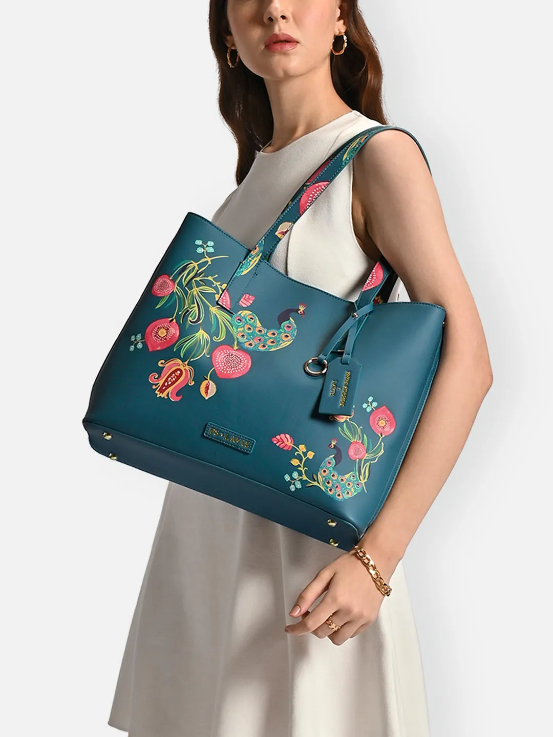 Safari Print Large Tote Bag