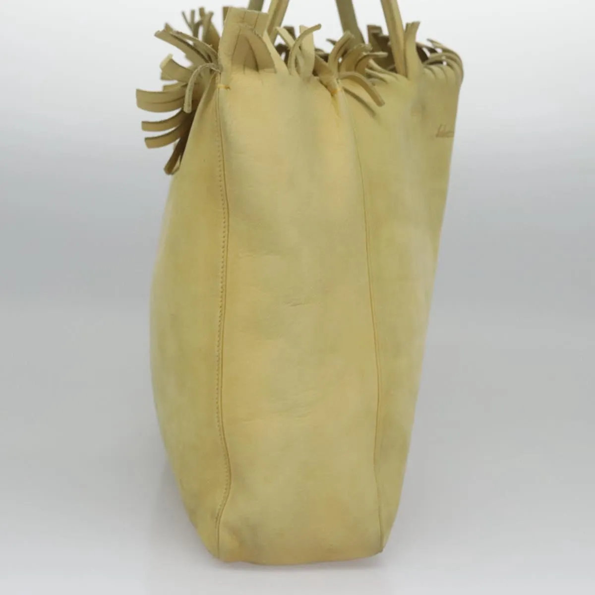 Salvatore Ferragamo Suede Tote Bag (Pre-Owned)