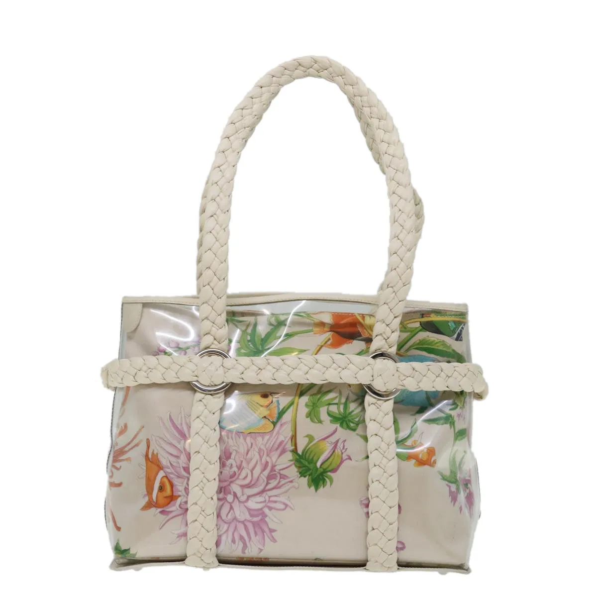 Salvatore Ferragamo  Vinyl Tote Bag (Pre-Owned)