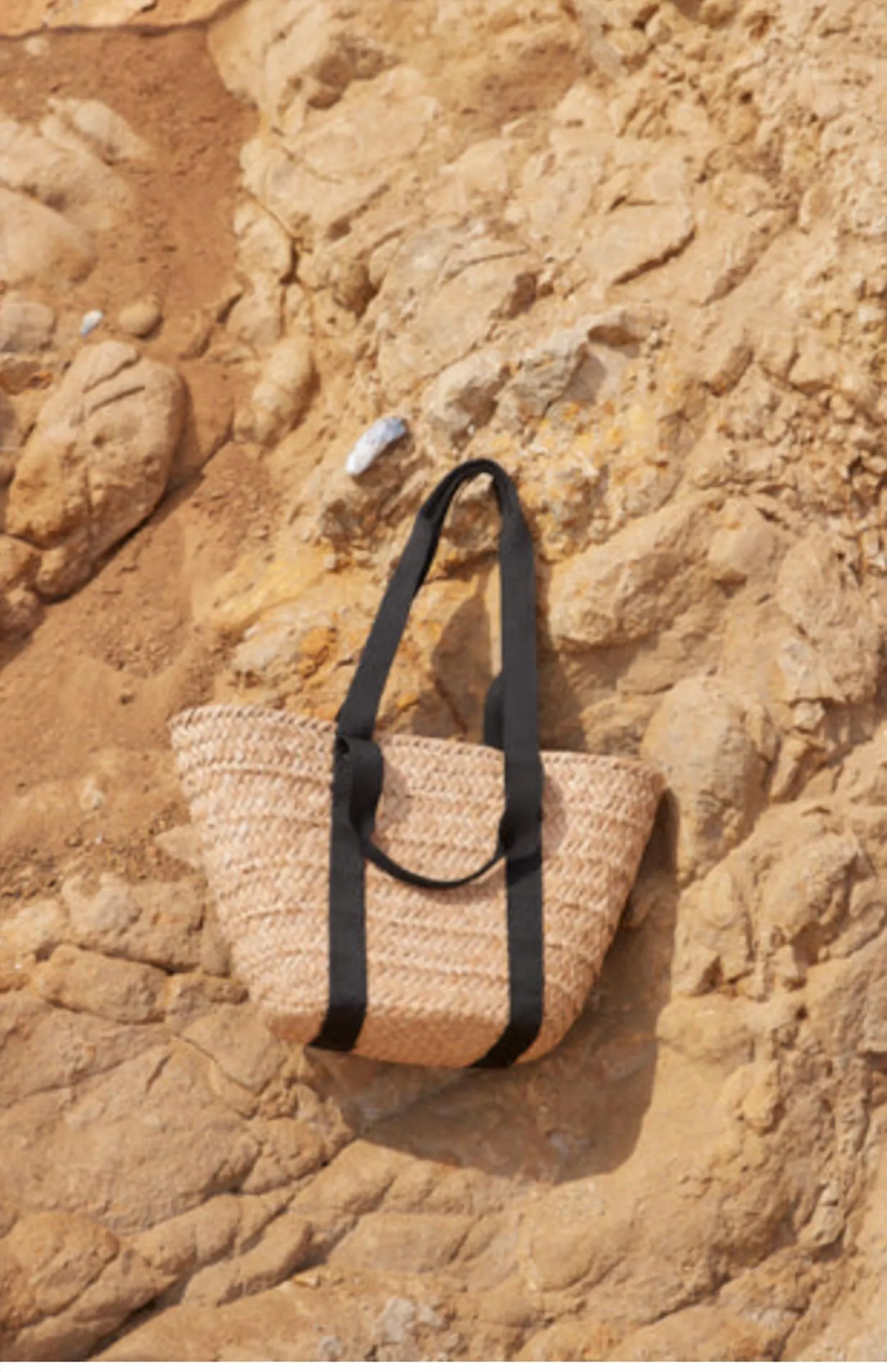 Selma Straw Tote Bag In Natural