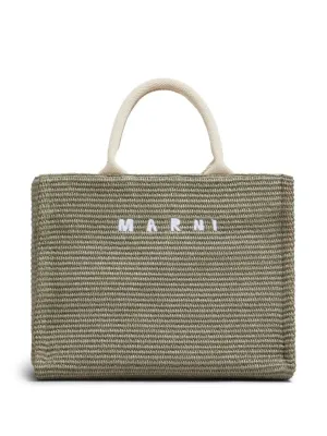 Small Raffia Tote Bag