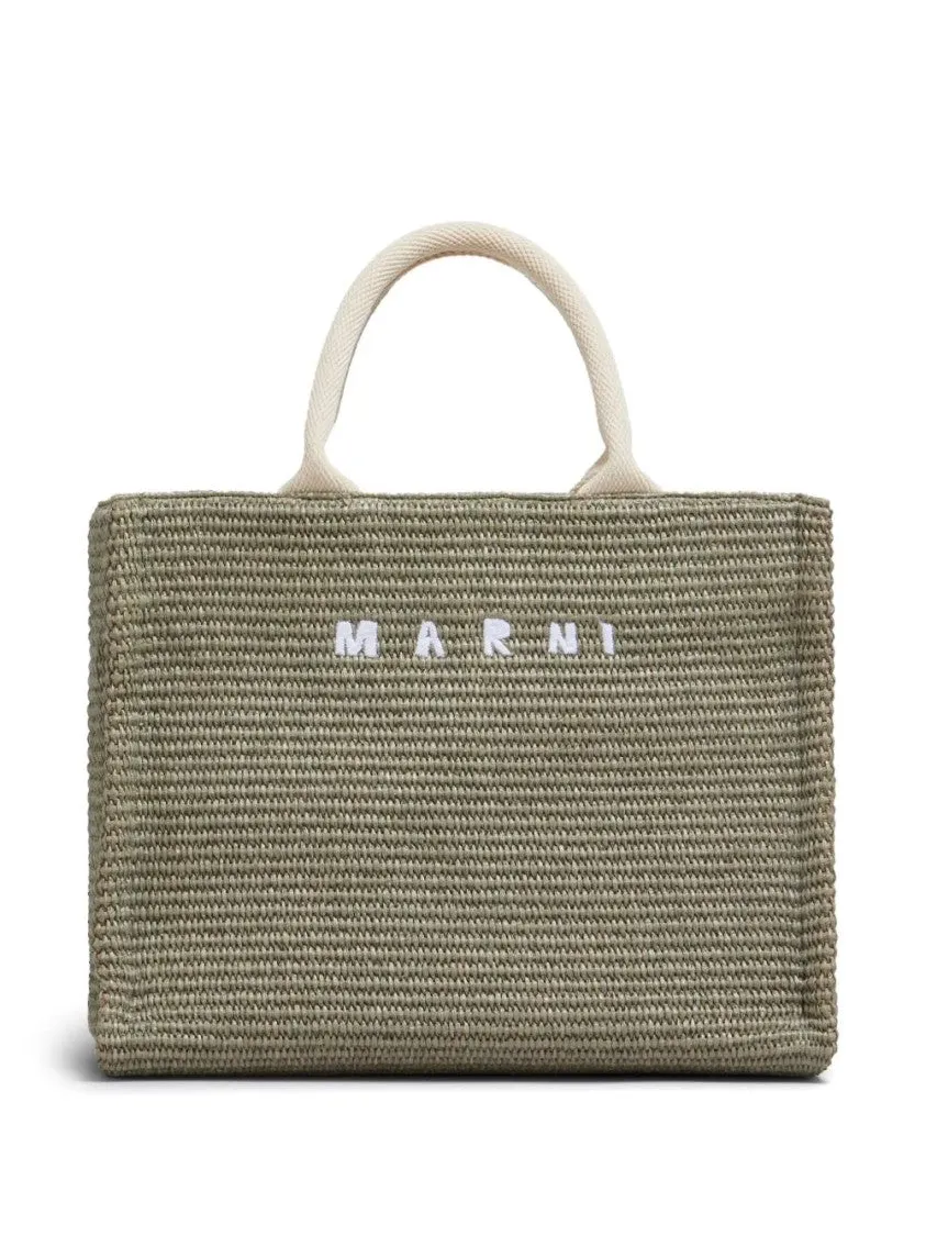 Small Raffia Tote Bag