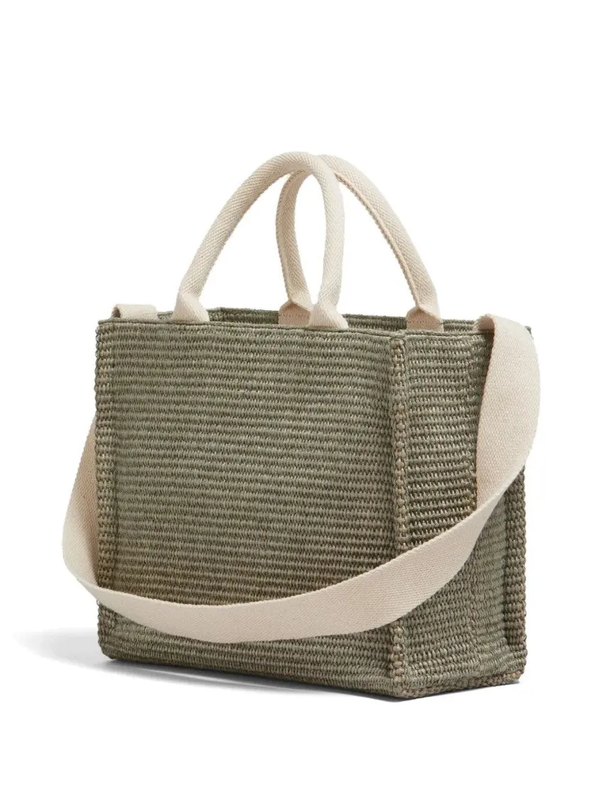 Small Raffia Tote Bag