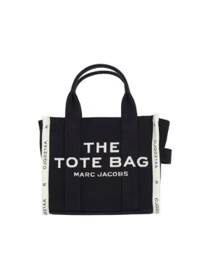 Small Tote Bag "The Jacquard"  Black