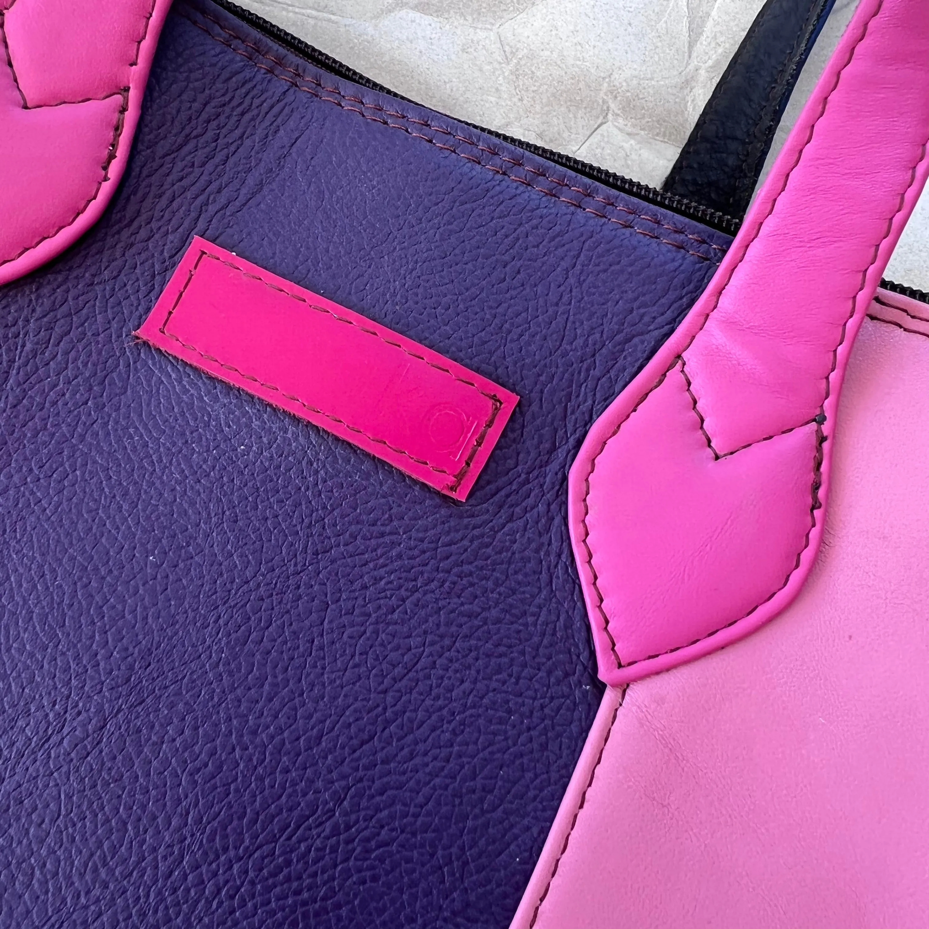 Soruka - Giselle Tote, Navy & Flamingo