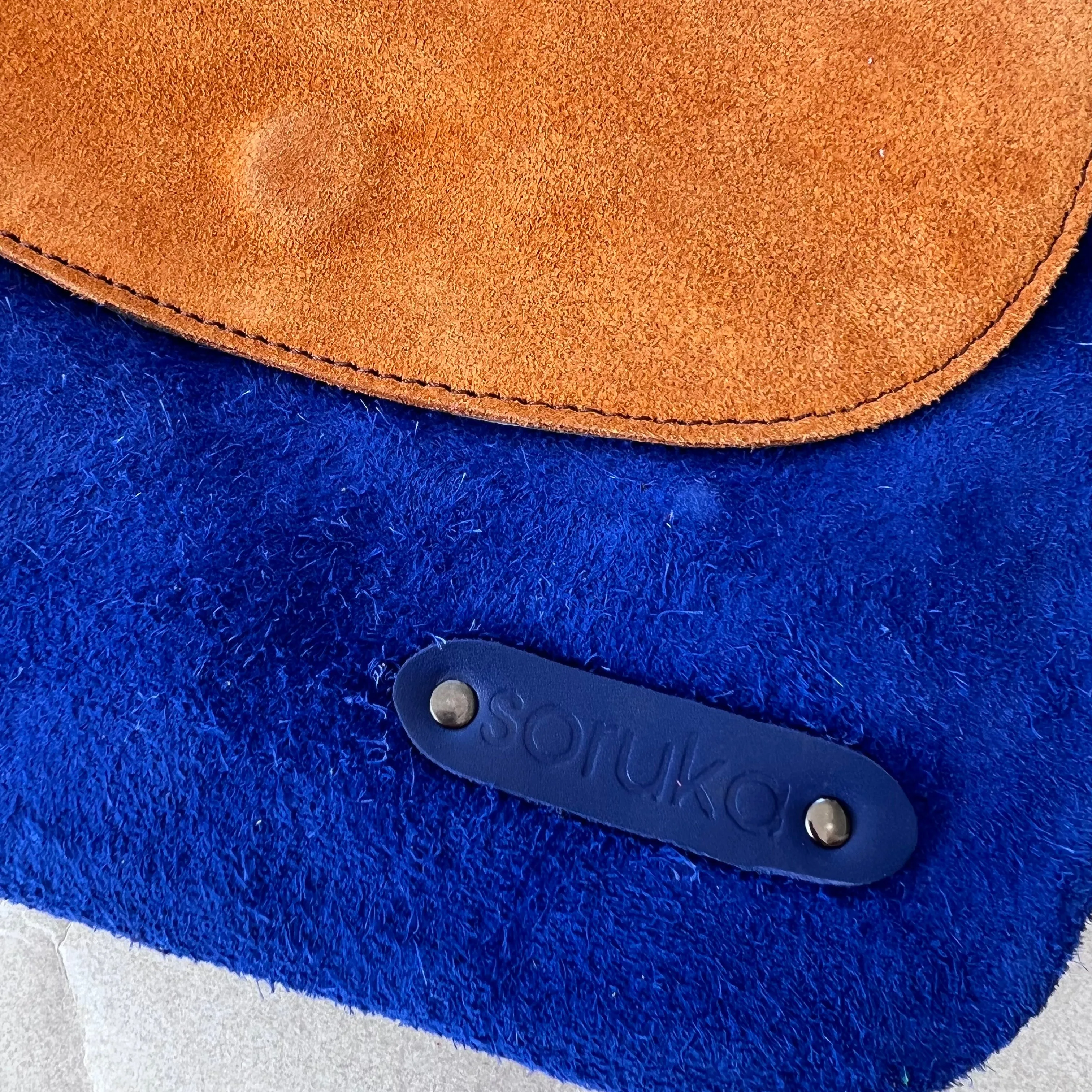 Soruka - Leo Reversible Suede Bag, Mint