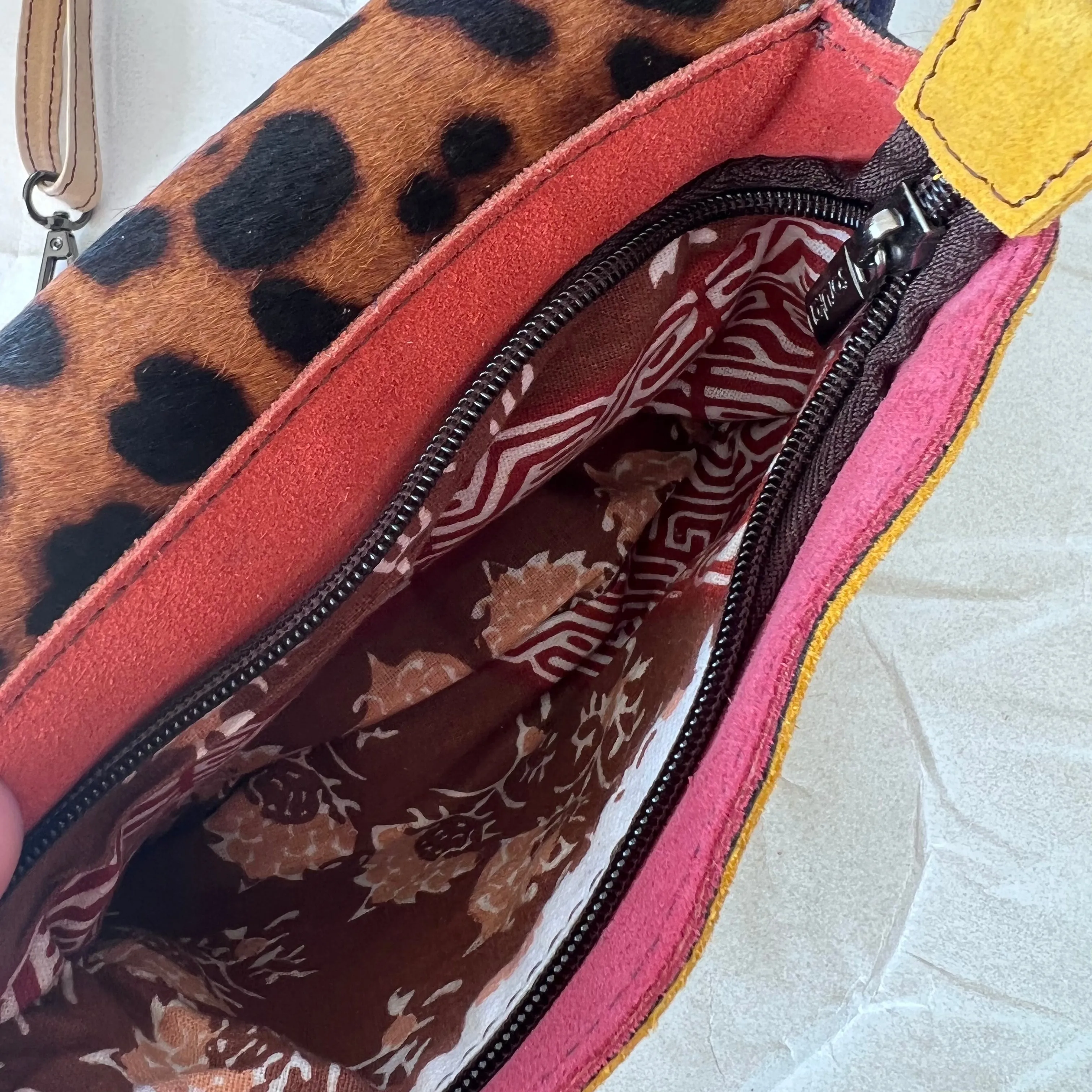 Soruka - Leo Reversible Suede Bag, Sunshine