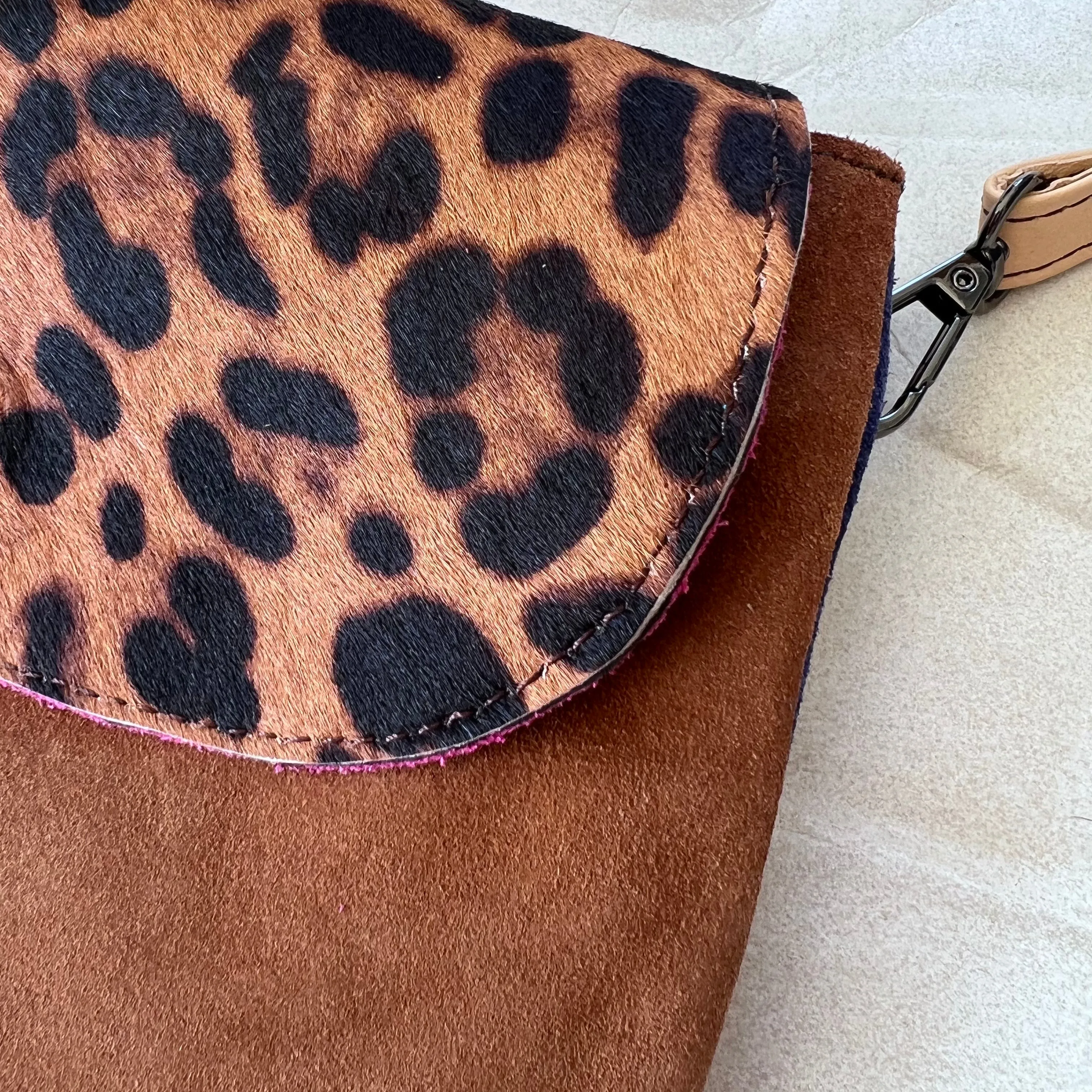Soruka - Leo Reversible Suede Bag, Sunshine