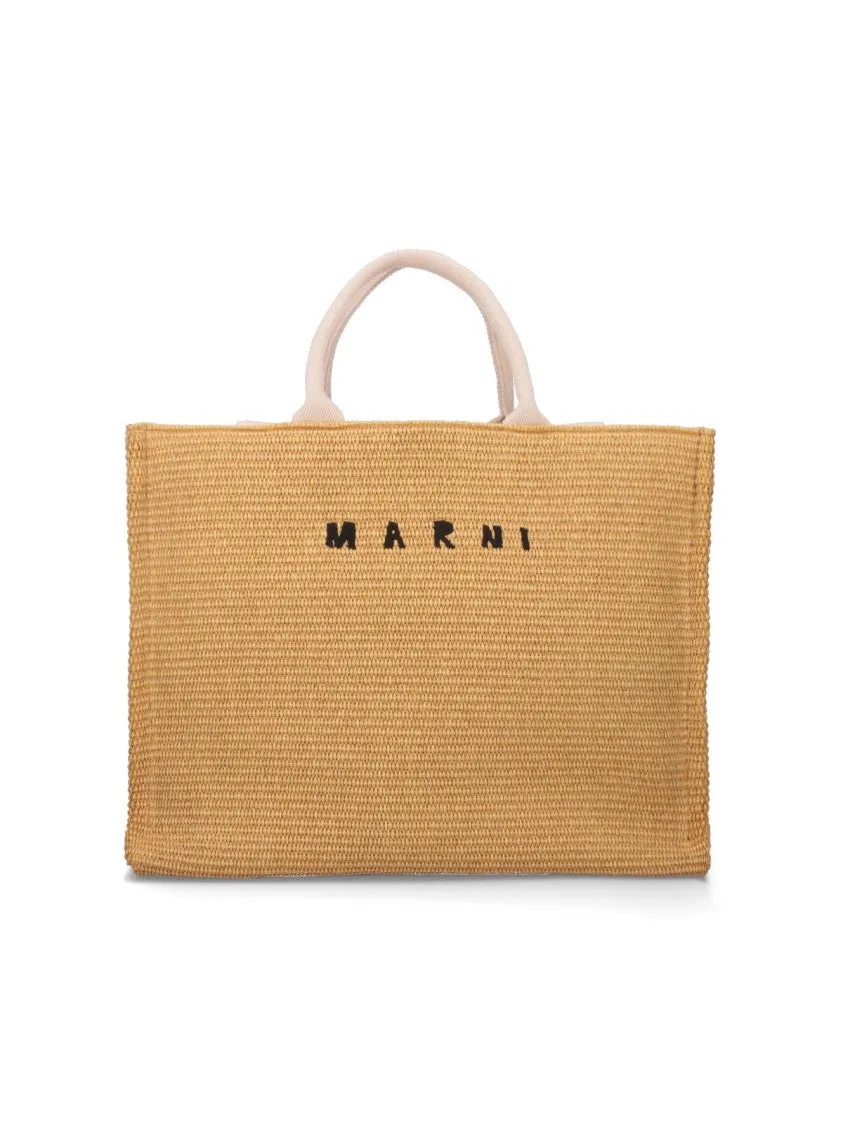 Structured Woven Handbag