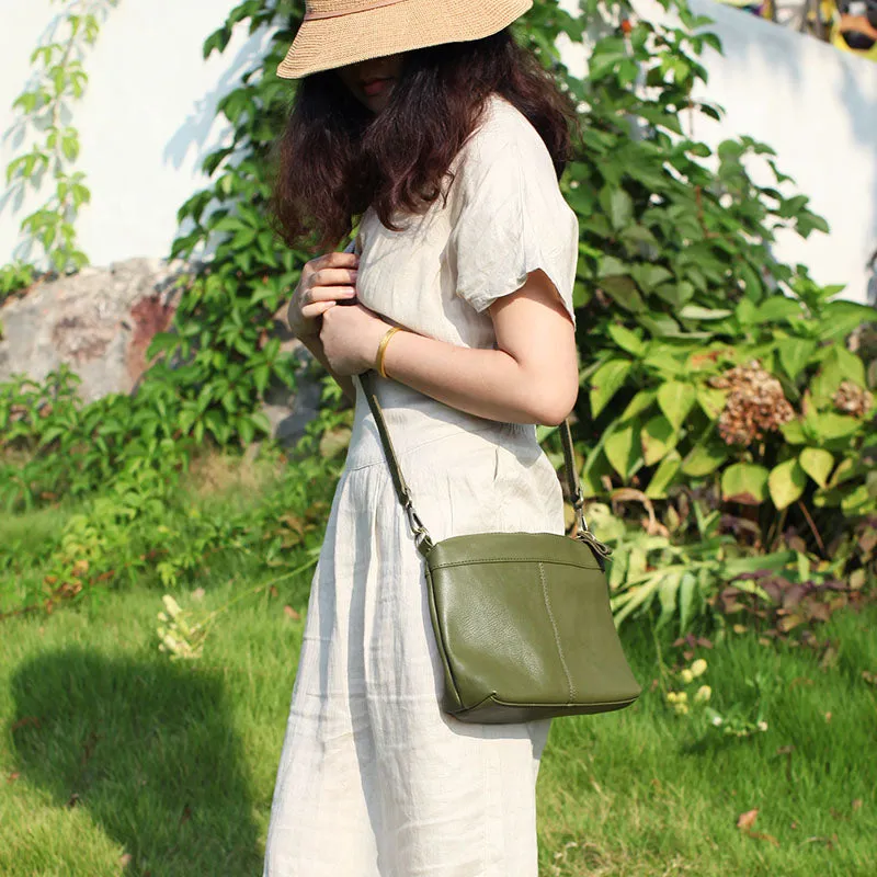 Stylish Green Leather Large Tote Bag Shopper Bag Shoulder Bag Purse For Women