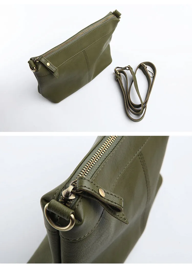 Stylish Green Leather Large Tote Bag Shopper Bag Shoulder Bag Purse For Women