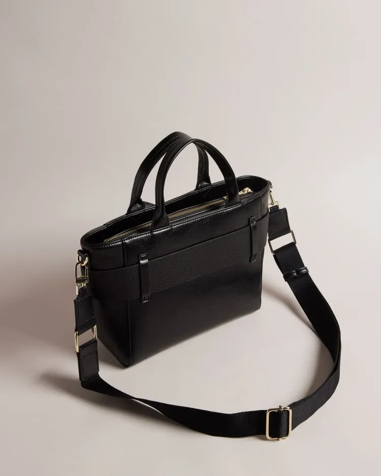 T.E.D B.A.K.E.R Jimsa Faux Leather Bow Crossbody Bag