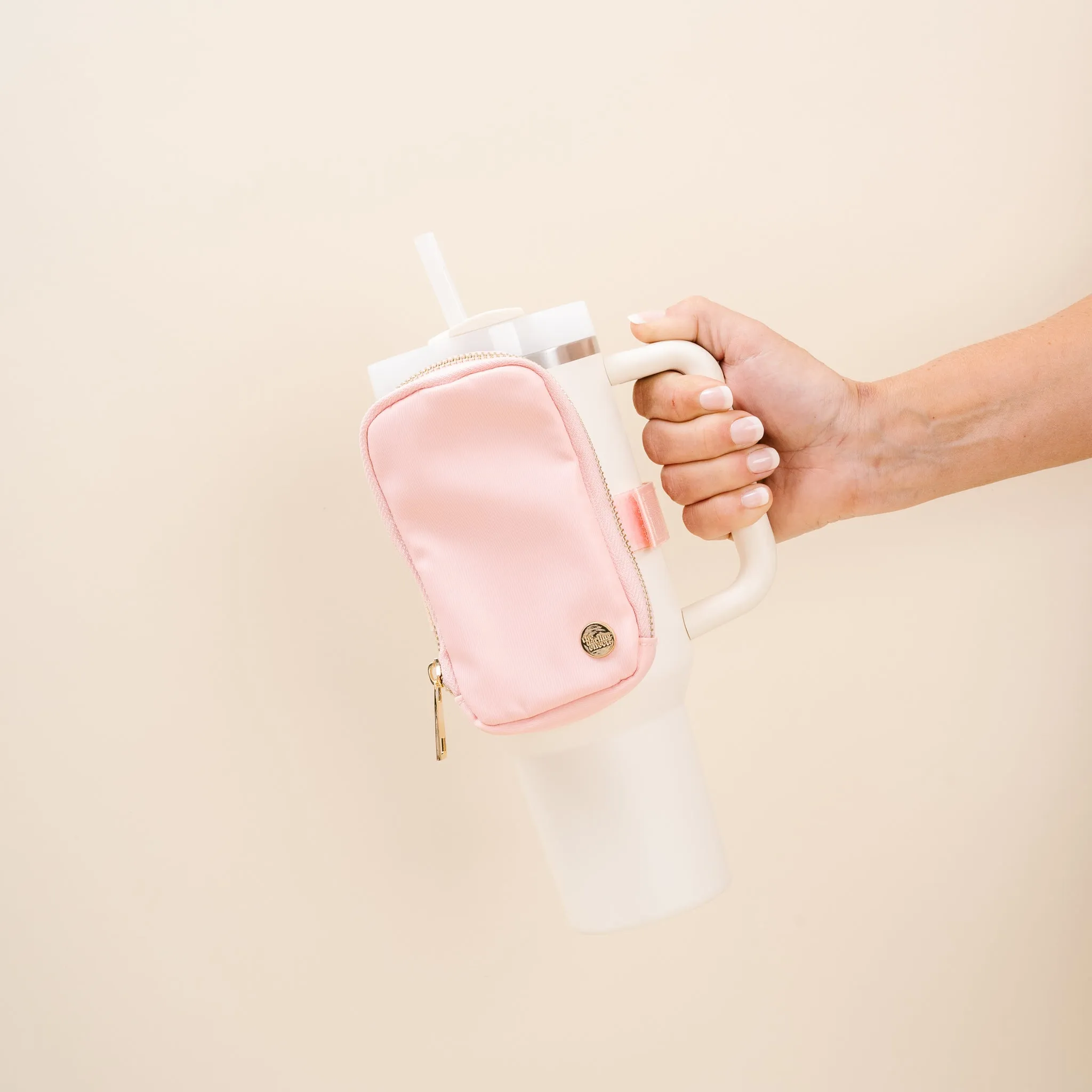 The Darling Effect - Tumbler Fanny Pack, Dusty Blush
