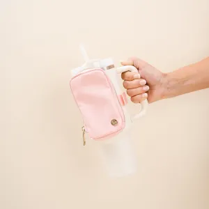 The Darling Effect - Tumbler Fanny Pack, Dusty Blush
