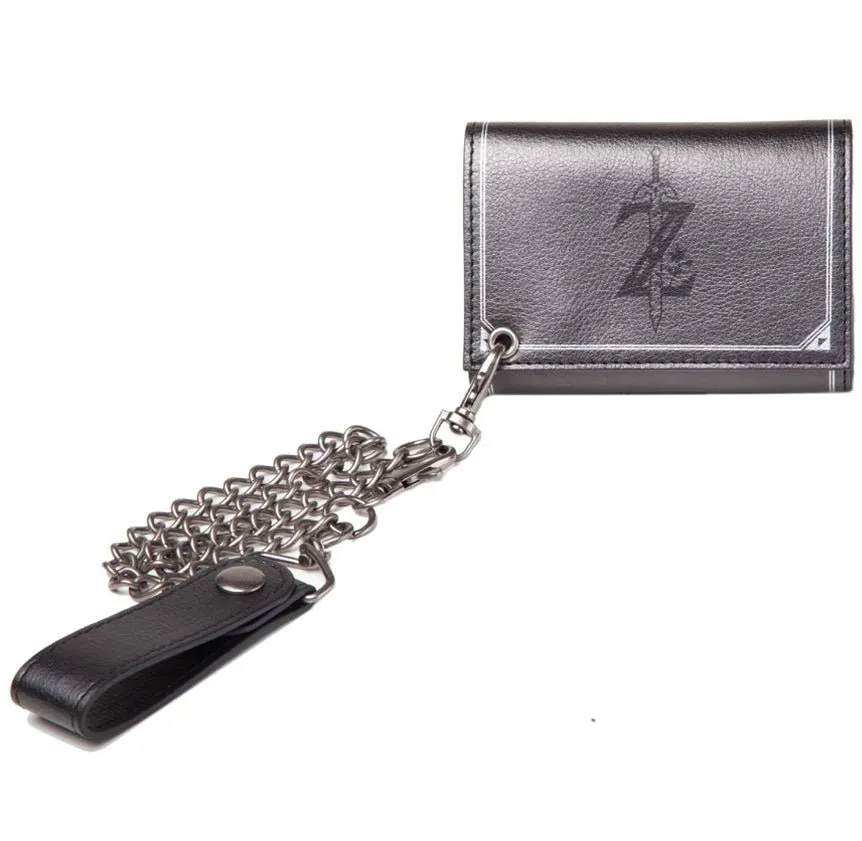 The Legend of Zelda Breath of the Wild Tri-Fold Chain Wallet