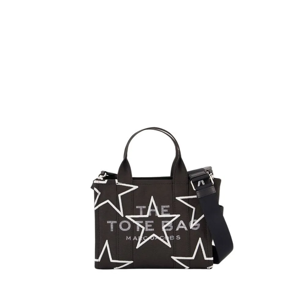 The Small Tote - Cotton - Black