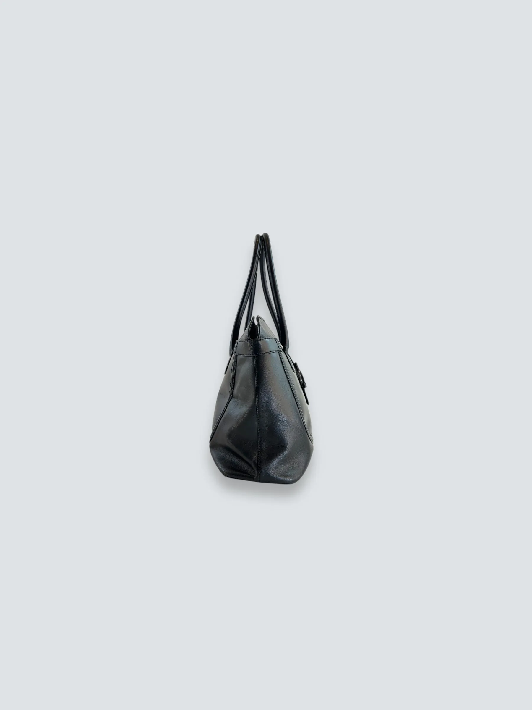 Tod's Black Leather Tote