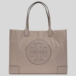 Tory Burch Ella Tote Bag Grey Heron 87116