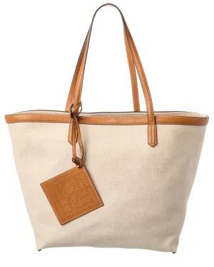 TOTEME Canvas & Leather Tote