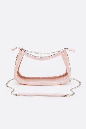 Transparent Stadium Shoulder Bag