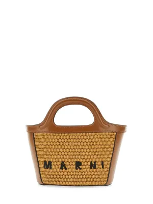 Tropicalia Micro Bag With Woven Texture