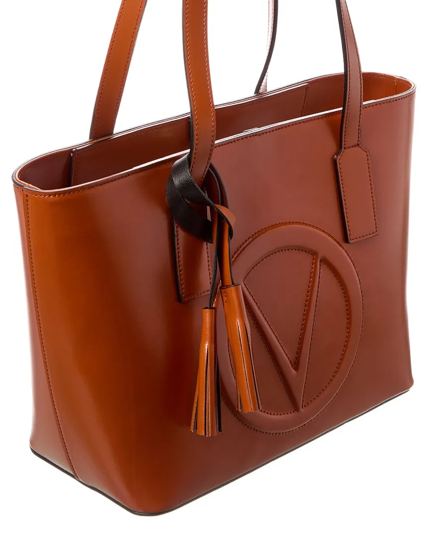 Valentino by Mario Valentino Prince Broderie Leather Tote