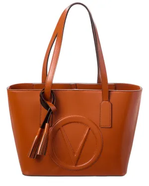 Valentino by Mario Valentino Prince Broderie Leather Tote