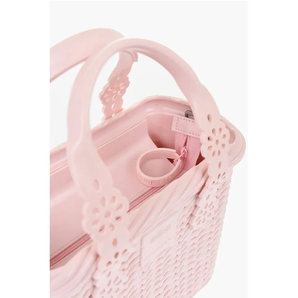 Viktor & Rolf MELISSA Rubber Tote Bag with Removable Shoulder Women's Strap