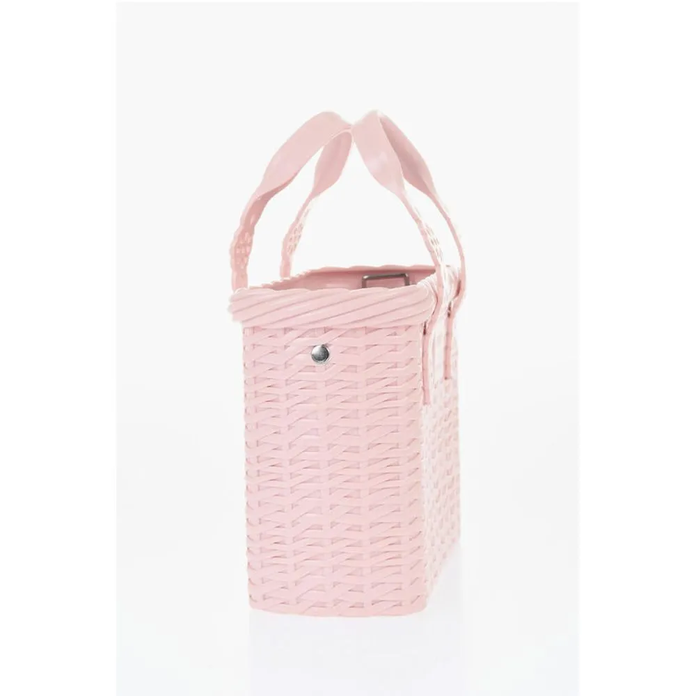 Viktor & Rolf MELISSA Rubber Tote Bag with Removable Shoulder Women's Strap