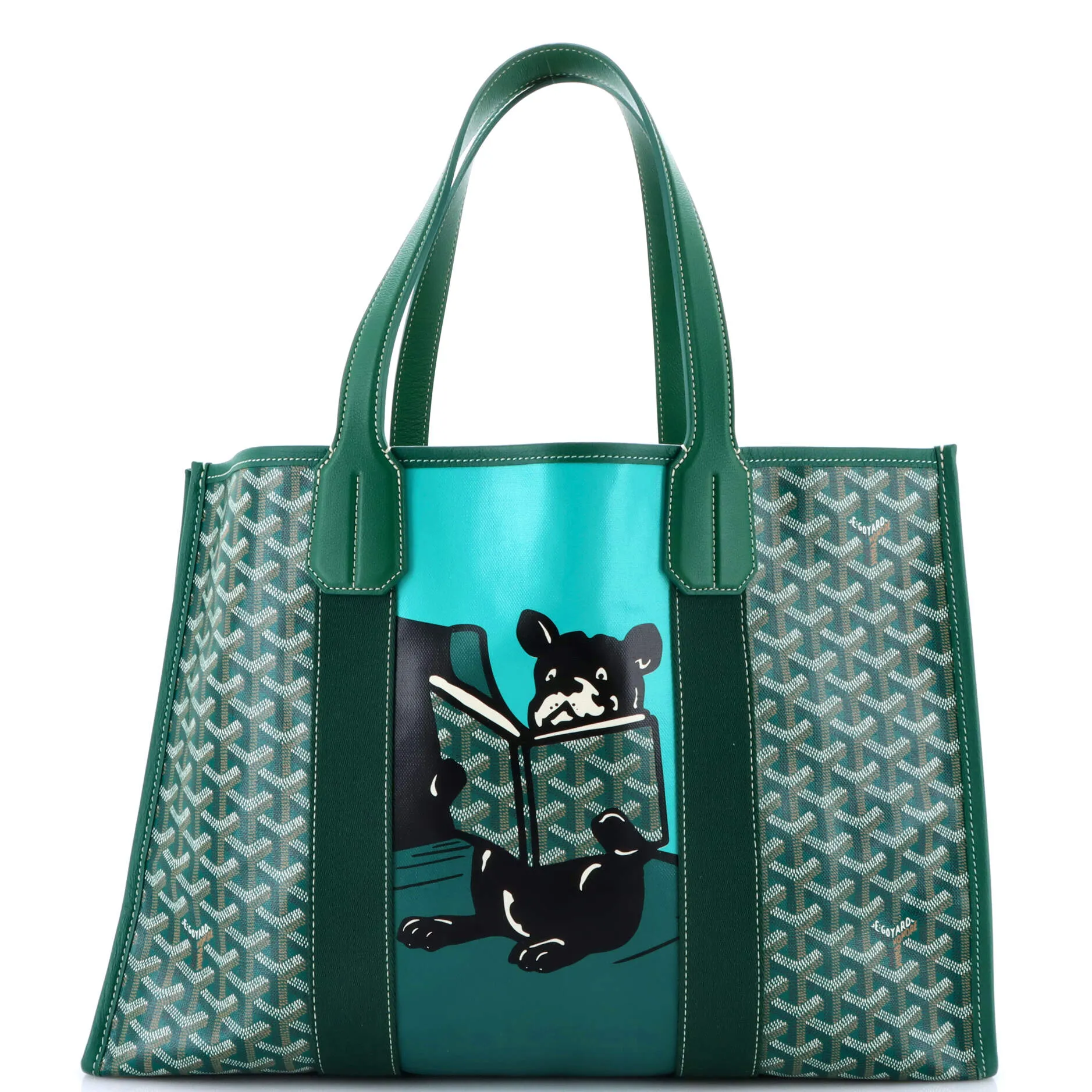 Villette Tote Printed Coated Canvas MM