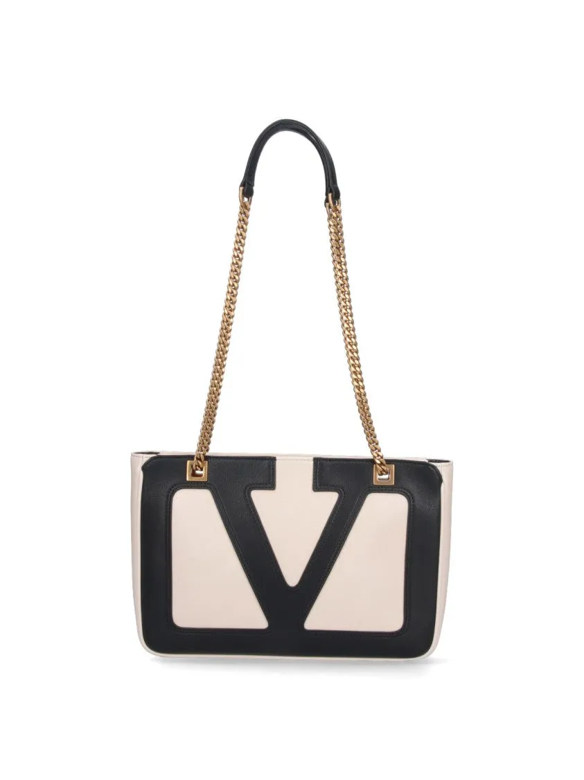 Viva Superstar" Small Tote Bag  Ivory