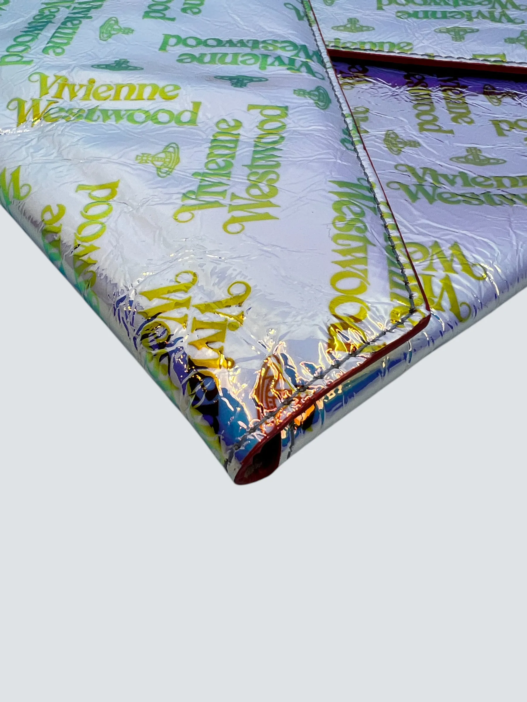 Vivienne Westwood Multi Colour Holographic Clutch