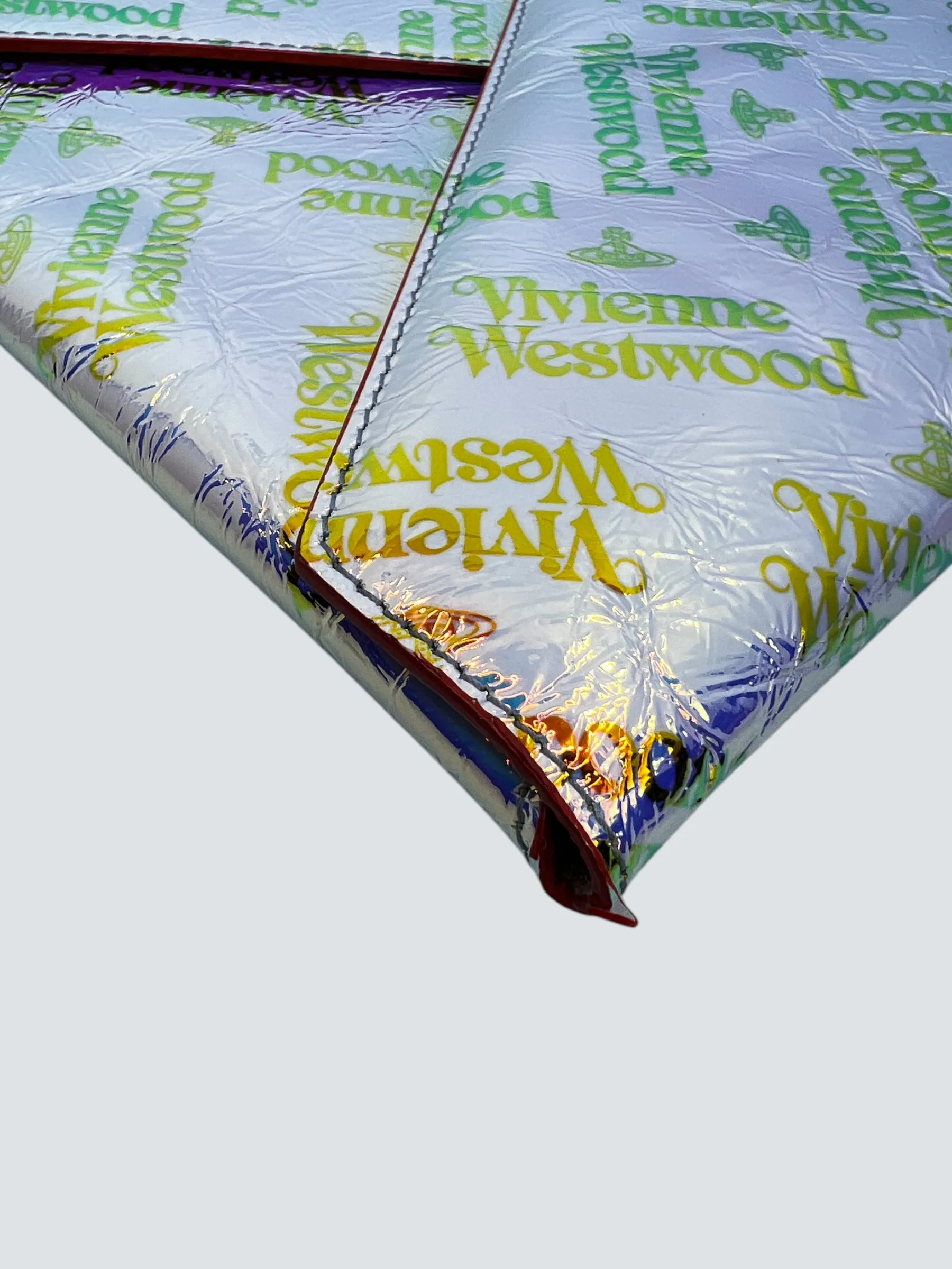 Vivienne Westwood Multi Colour Holographic Clutch