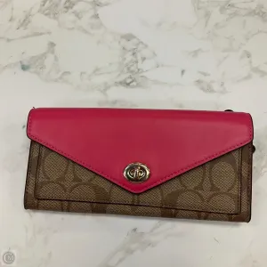 Wallet Designer By Coach, Size: Medium