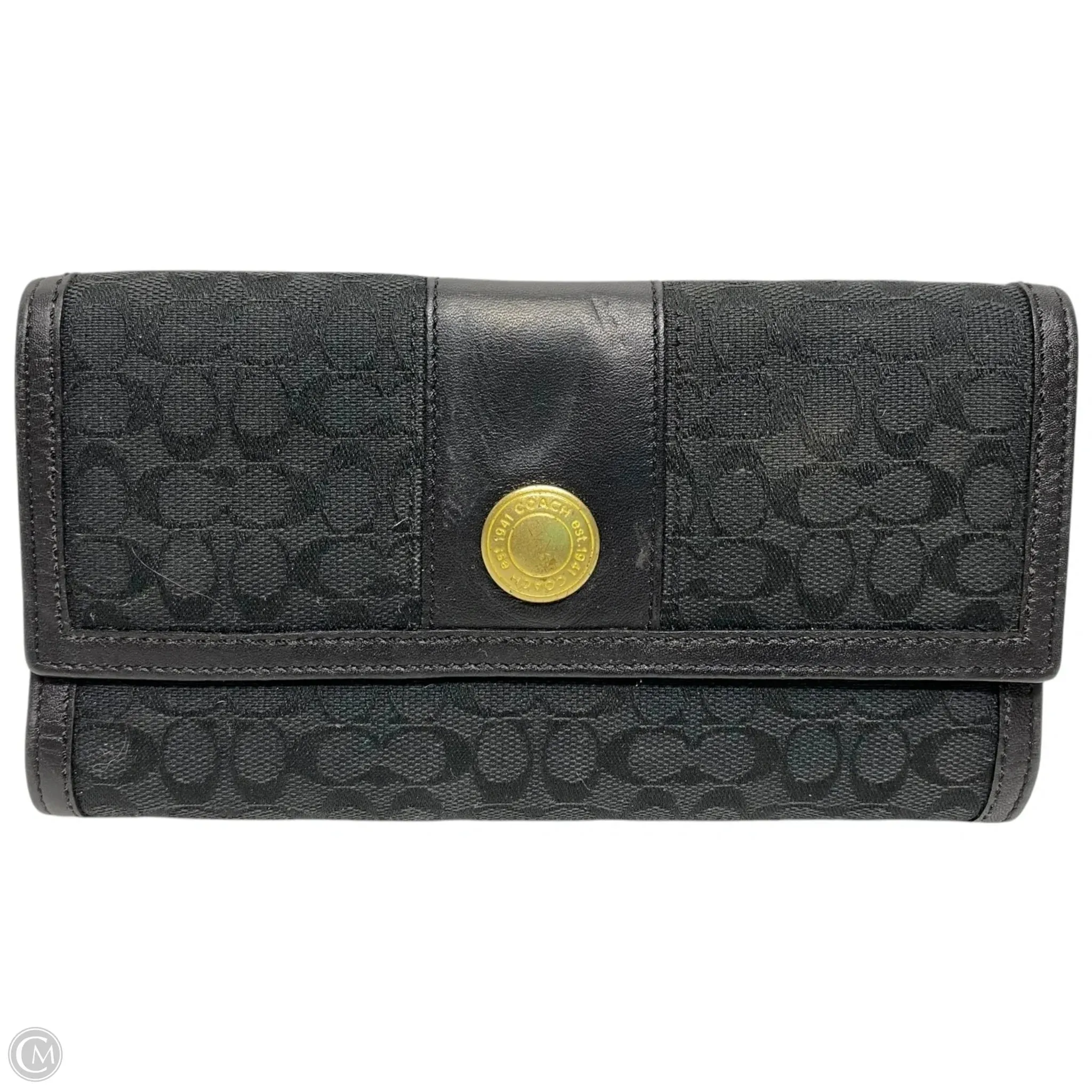 Wallet Designer By Coach, Size: Small