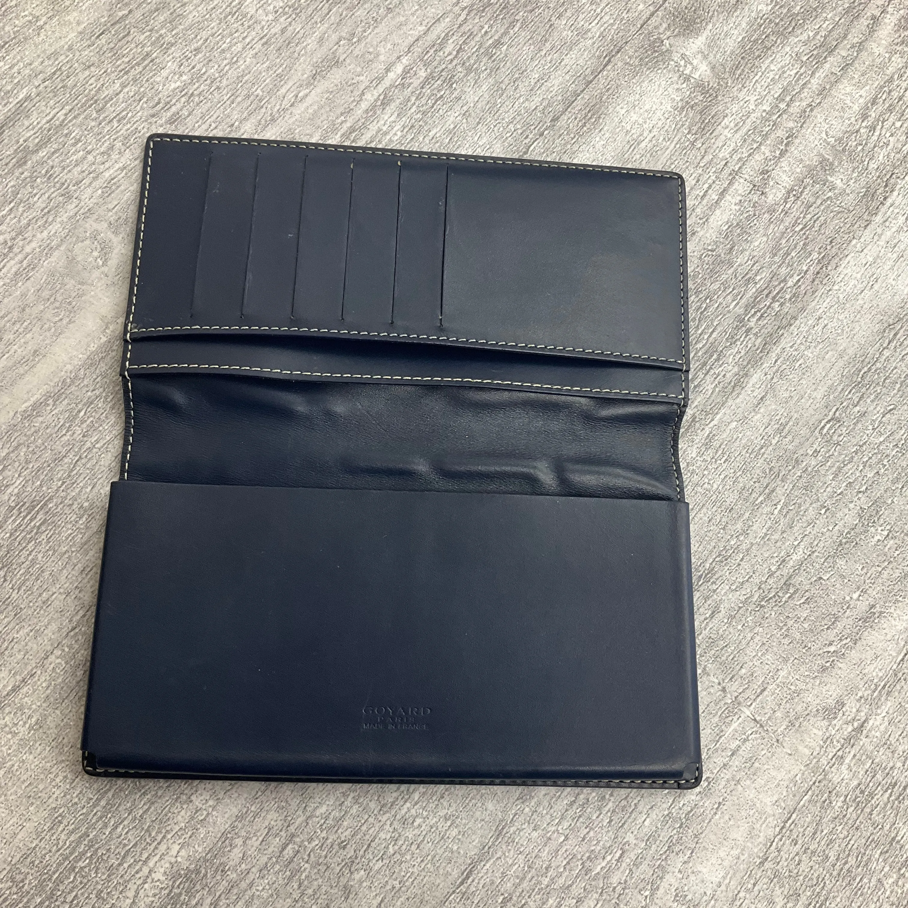 Wallet Luxury Designer By Goyard, Size: Large