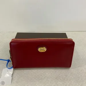 Wallet Luxury Designer By Gucci, Size: Large