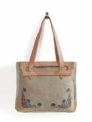 Women's Blooming Bag In Green