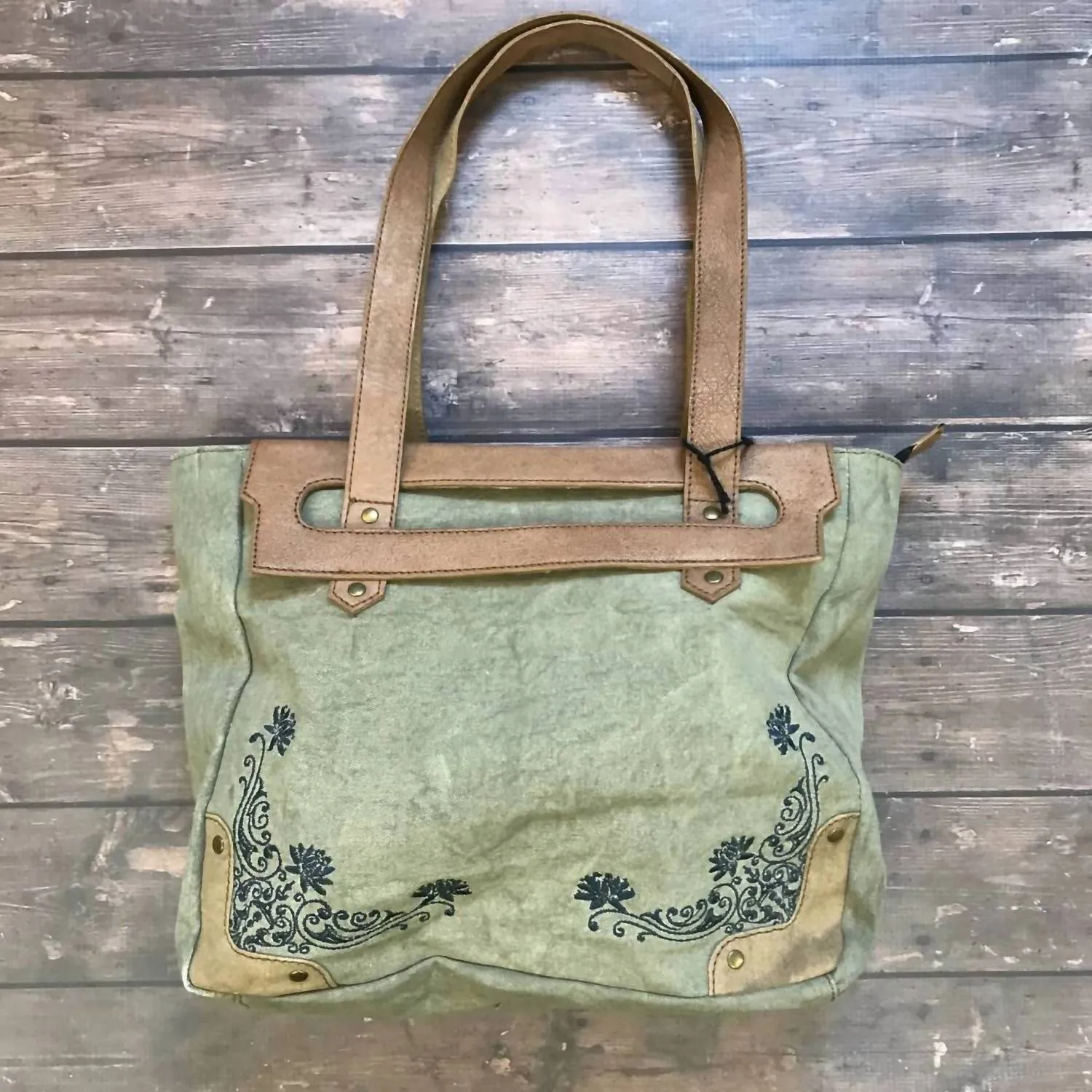 Women's Blooming Bag In Green