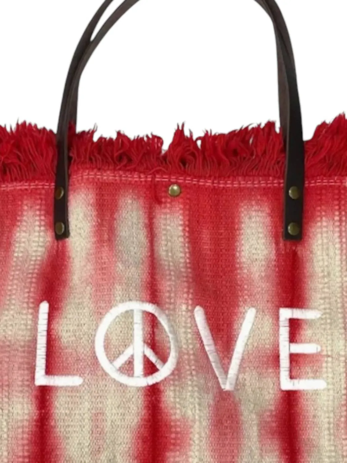 Women's Love Tote Bag In Red
