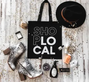 Women's Shop Local Tote Bundle In Black