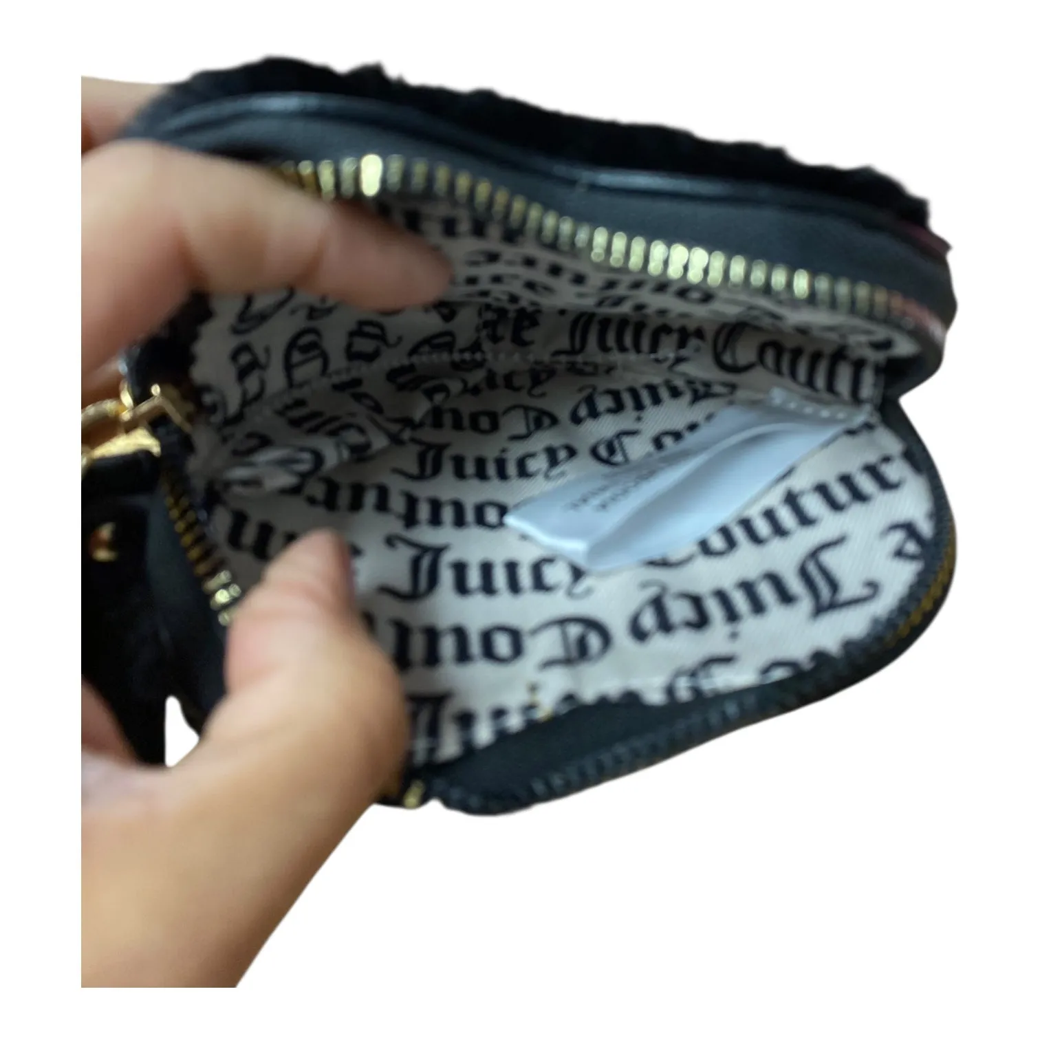 Wristlet By Juicy Couture In Black, Size:Small