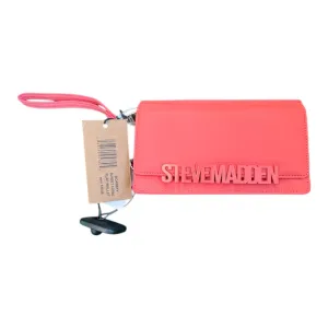 Wristlet By Steve Madden In Peach, Size:Medium